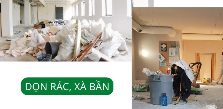 Vệ sinh sau xây dựng